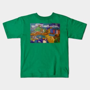 Atmospheric view of Tenby Kids T-Shirt